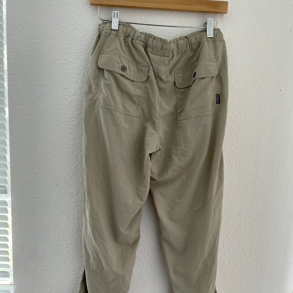 Patagonia sand drawstring hiking pants women's sz 8 - Picture 3 of 10